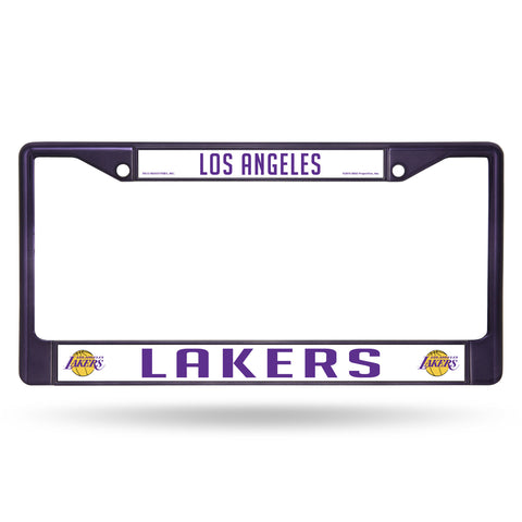~Los Angeles Lakers License Plate Frame Metal Purple~ backorder