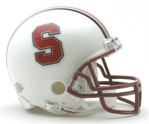 ~Stanford Cardinal 2002-07 Throwback Replica Mini Helmet w/ Z2B Mask~ backorder