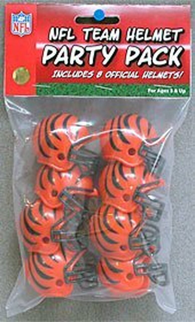 Cincinnati Bengals Team Helmet Party Pack CO