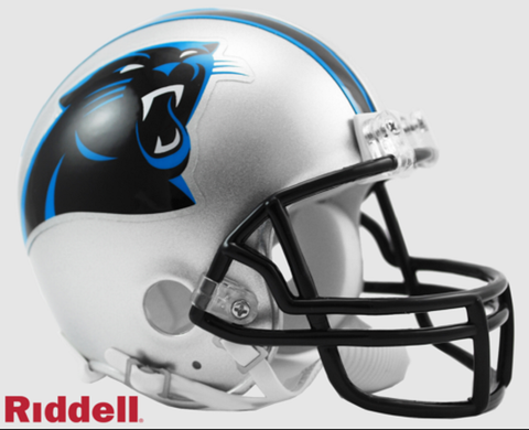 Carolina Panthers Replica Mini Helmet w/ Z2B Face Mask