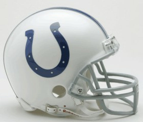 ~Indianapolis Colts Replica Mini Helmet w/ Z2B Face Mask 2004-2019 Throwback~ backorder