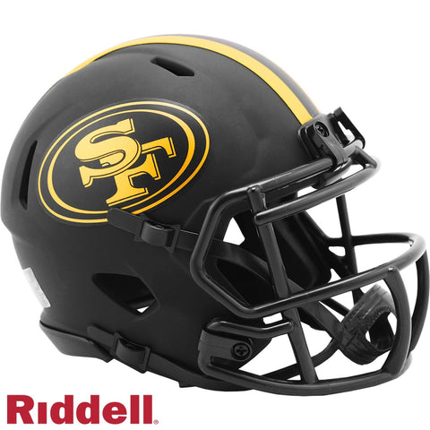 ~San Francisco 49ers Helmet Riddell Replica Mini Speed Style Eclipse Alternate Special Order~ backorder