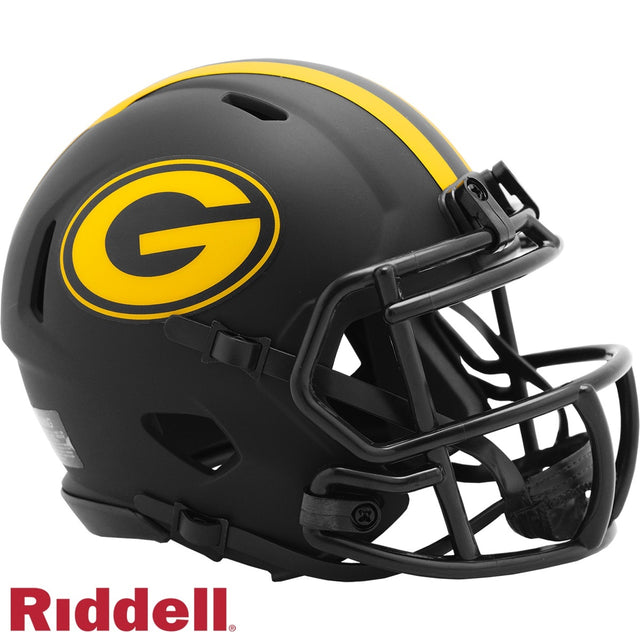 Casco de los Green Bay Packers réplica Riddell Mini Speed Style Eclipse Alternate