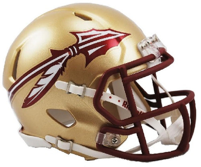 Casco Speed ​​Mini de los Florida State Seminoles, dorado, 2014