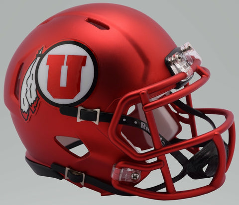 ~Utah Utes Helmet Riddell Replica Mini Speed Style Red 2017 - Special Order~ backorder