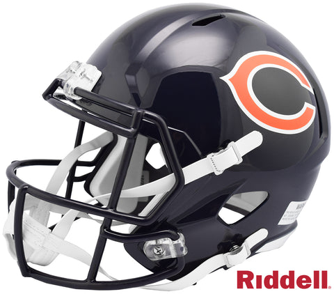 ~Chicago Bears Helmet Riddell Replica Mini Speed Style 100th Season Design~ backorder