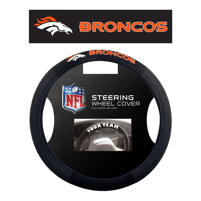 Funda de malla para volante de los Denver Broncos