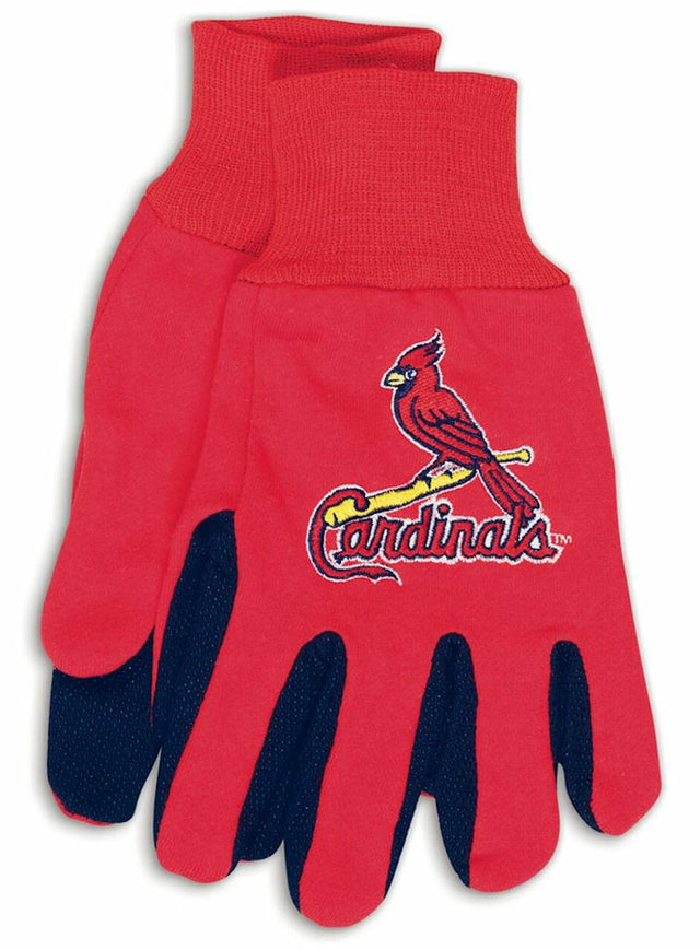 Guantes de dos tonos de los St. Louis Cardinals, talla juvenil