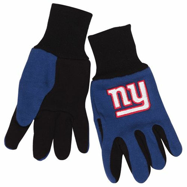 Guantes de dos tonos de los New York Giants para jóvenes