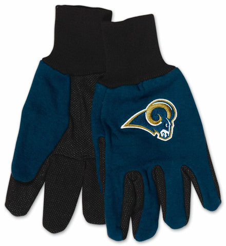 ~Los Angeles Rams Two Tone Youth Size Gloves - Special Order~ backorder