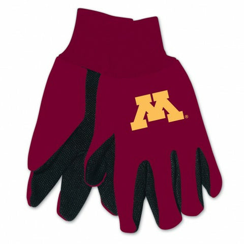 ~Minnesota Golden Gophers Two Tone Gloves - Adult Size - Special Order~ backorder