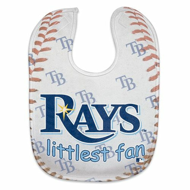 Tampa Bay Rays Baby Bib Full Color Mesh Style