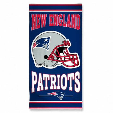 New England Patriots Towel 30x60 Beach Style