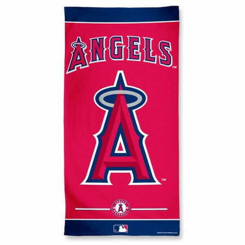 Los Angeles Angels Towel 30x60 Beach Style - Special Order