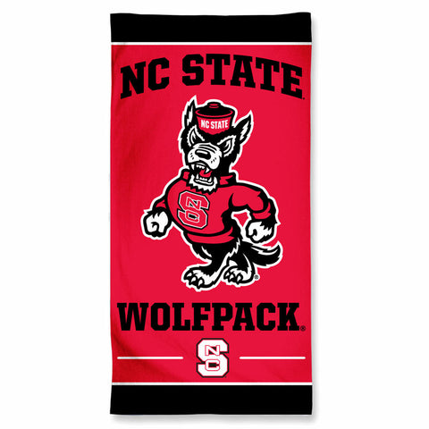 ~North Carolina State Wolfpack Towel 30x60 Beach Style~ backorder
