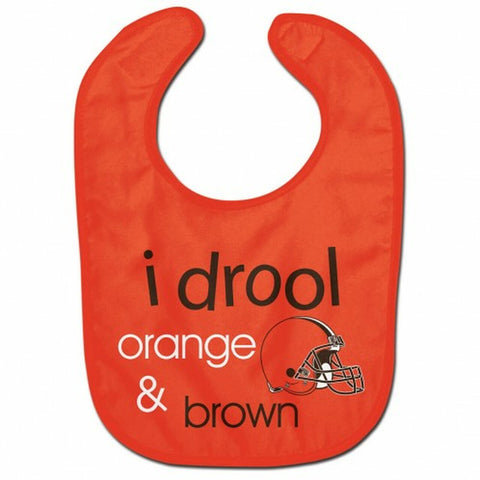 ~Cleveland Browns Baby Bib All Pro Style I Drool Design - Special Order~ backorder
