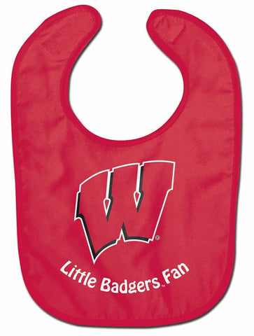 ~Wisconsin Badgers Baby Bib - All Pro Little Fan - Special Order~ backorder