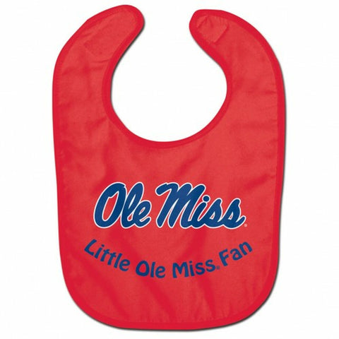 Mississippi Rebels Baby Bib - All Pro Little Fan