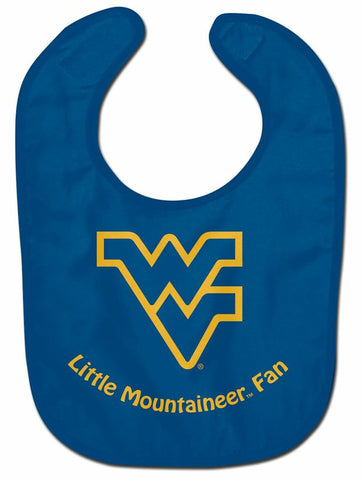 ~West Virginia Mountaineers Baby Bib - All Pro Little Fan - Special Order~ backorder