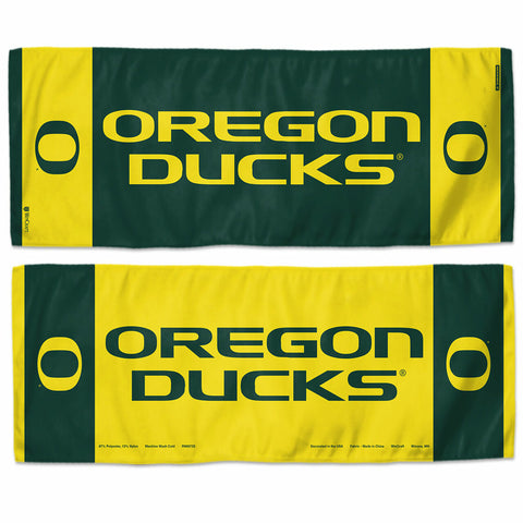 Oregon Ducks Cooling Towel 12x30 - Special Order