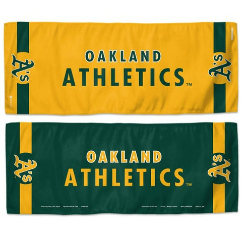 ~Oakland Athletics Cooling Towel 12x30 - Special Order~ backorder