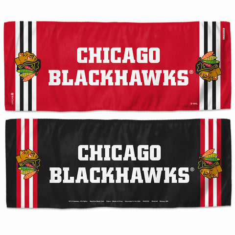 ~Chicago Blackhawks Cooling Towel 12x30 - Special Order~ backorder