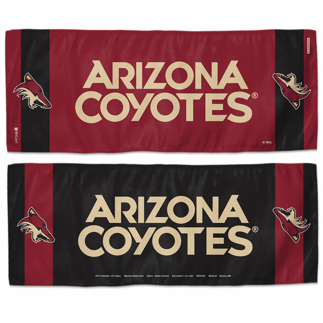 Toalla refrescante de los Arizona Coyotes, 12 x 30