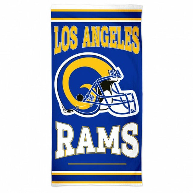 Toalla estilo playa de Los Angeles Rams de 30 x 60 cm