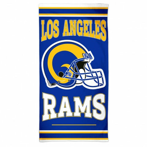 ~Los Angeles Rams Towel 30x60 Beach Style~ backorder