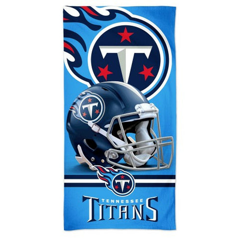 Tennessee Titans Towel 30x60 Beach Style Spectra Special Order