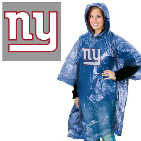 New York Giants Rain Poncho