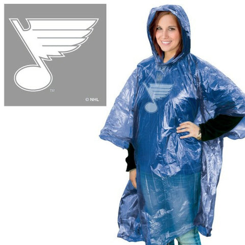 ~St. Louis Blues Rain Poncho Special Order~ backorder