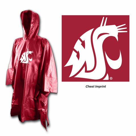 ~Washington State Cougars Rain Poncho Special Order~ backorder