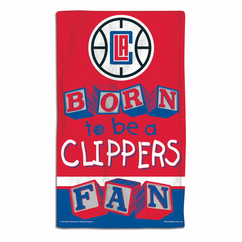 ~Los Angeles Clippers Baby Burp Cloth 10x17 Special Order~ backorder