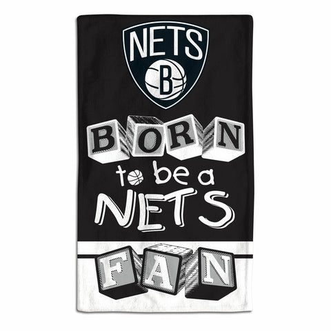 ~Brooklyn Nets Baby Burp Cloth 10x17 Special Order~ backorder