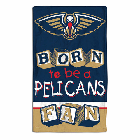~New Orleans Pelicans Baby Burp Cloth 10x17 Special Order~ backorder