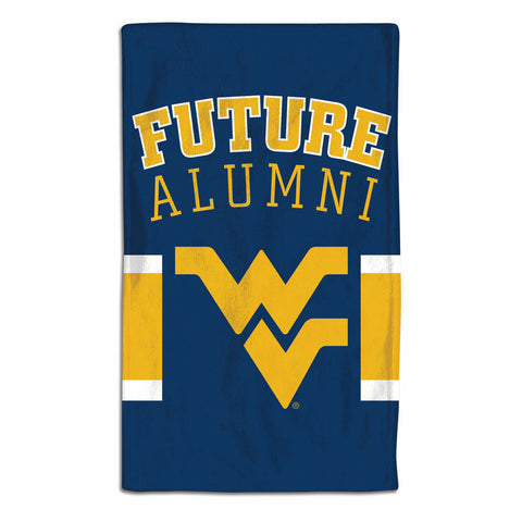 ~West Virginia Mountaineers Baby Burp Cloth 10x17 Special Order~ backorder