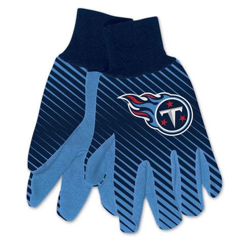 ~Tennessee Titans Two Tone Adult Size Gloves~ backorder