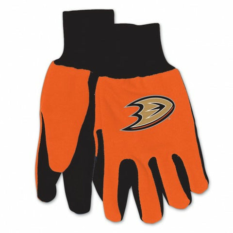 Anaheim Ducks Two Tone Gloves - Adult - Special Order