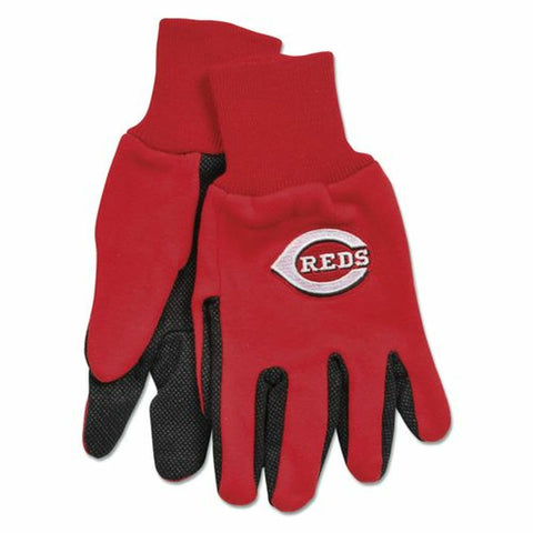 Cincinnati Reds Two Tone Gloves - Adult Size - Special Order