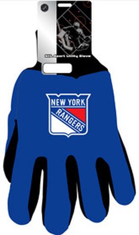 ~New York Rangers Two Tone Gloves - Adult~ backorder