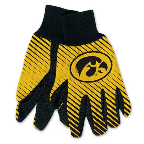 Iowa Hawkeyes Two Tone Gloves - Adult