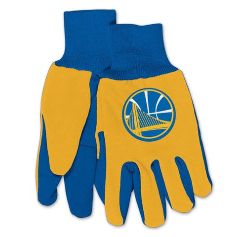 Golden State Warriors Two Tone Gloves - Adult