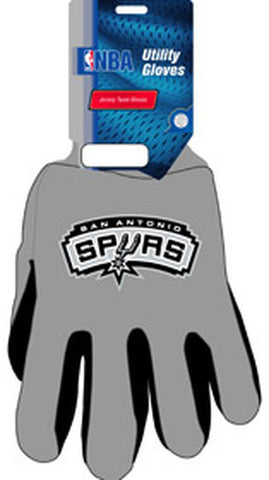 San Antonio Spurs Two Tone Gloves - Adult - Special Order