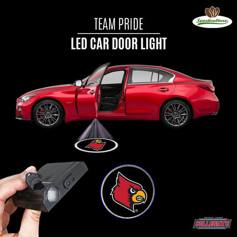 ~Louisville Cardinals Car Door Light LED Special Order~ backorder