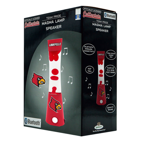 ~Louisville Cardinals Magma Lamp - Bluetooth Speaker Special Order~ backorder