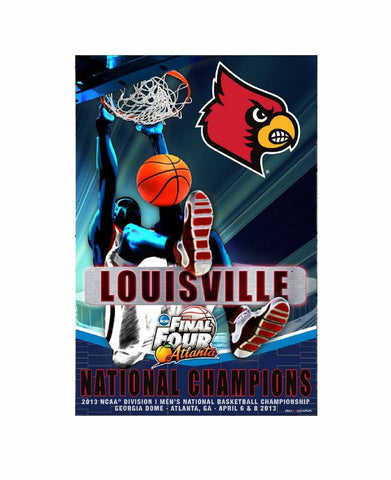 Louisville Cardinals POSTER-2013 BKB NATIONAL CO