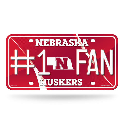~Nebraska Cornhuskers License Plate #1 Fan~ backorder