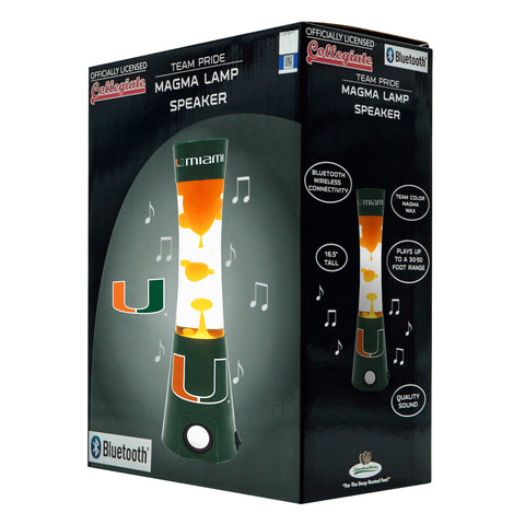 ~Miami Hurricanes Magma Lamp - Bluetooth Speaker Special Order~ backorder