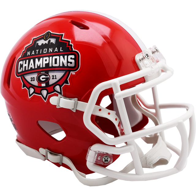 Georgia Bulldogs Helmet Riddell Replica Mini Speed Style 2021 National Champion